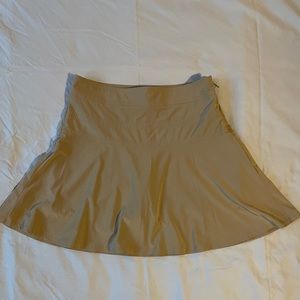 Athleta skort, tan, size 4.